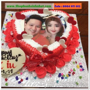 Bánh Sinh Nhật In Hình Ảnh - H715